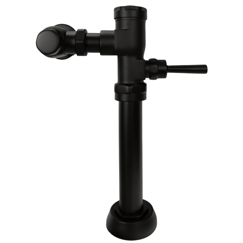 MTV-1 Manual TOILET Flush Valve in Matte Black