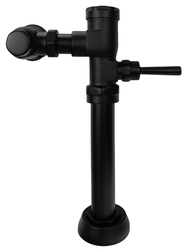 MTV-1 Manual TOILET Flush Valve in Matte Black