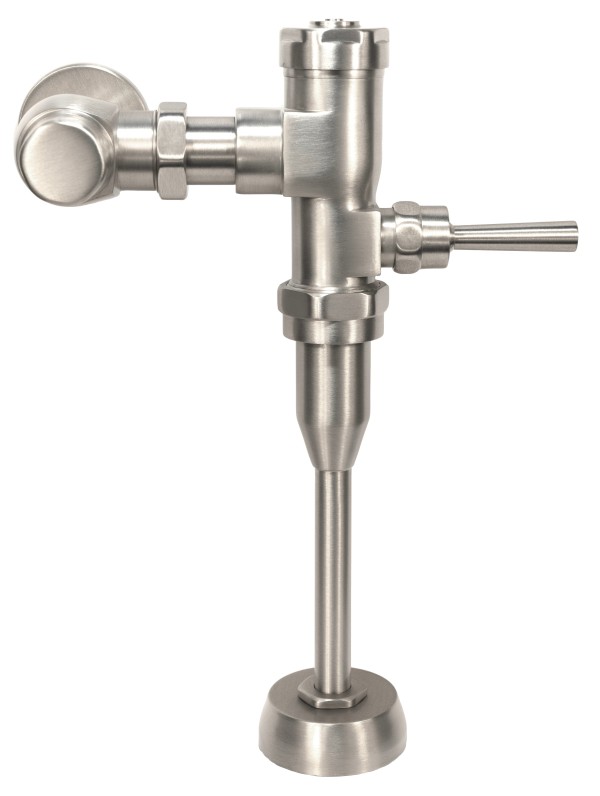 MUV-1 Manual URINAL Flush Valve in Satin Nickel