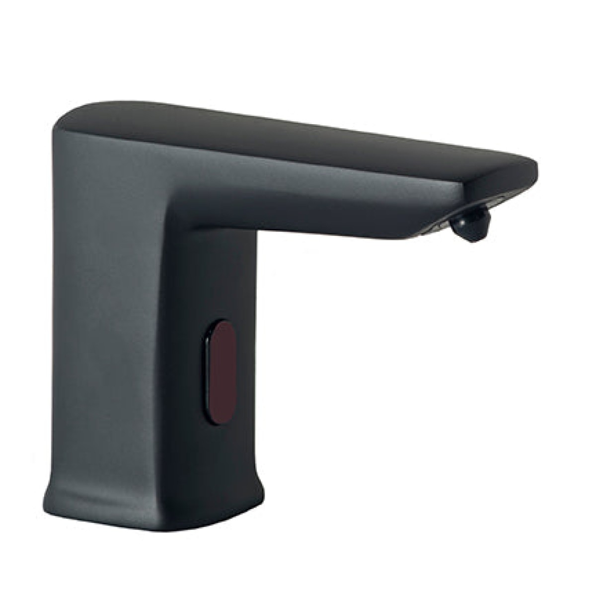 PYOS-22 Touchless, Deck Mounted Bulk Soap Dispenser Modern Square in Matte Black