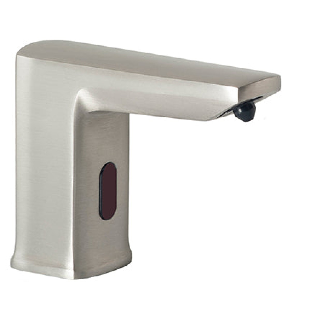 PYOS-22 Touchless, Deck Mounted Bulk Soap Dispenser Modern Square in Satin Nickel