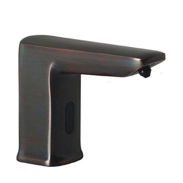PYOS-22 Touchless, Deck Mounted Bulk Soap Dispenser Modern Square in Venetian Bronze