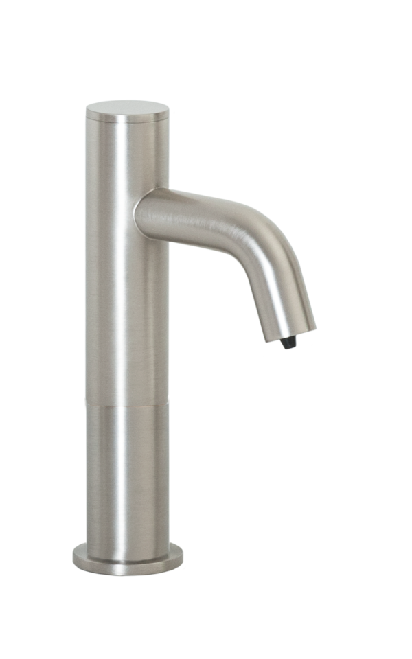 PYOS-3203 Automatic Hands-Free Soap Dispenser with 3” Riser and 32oz. Bottle in Satin Nickel