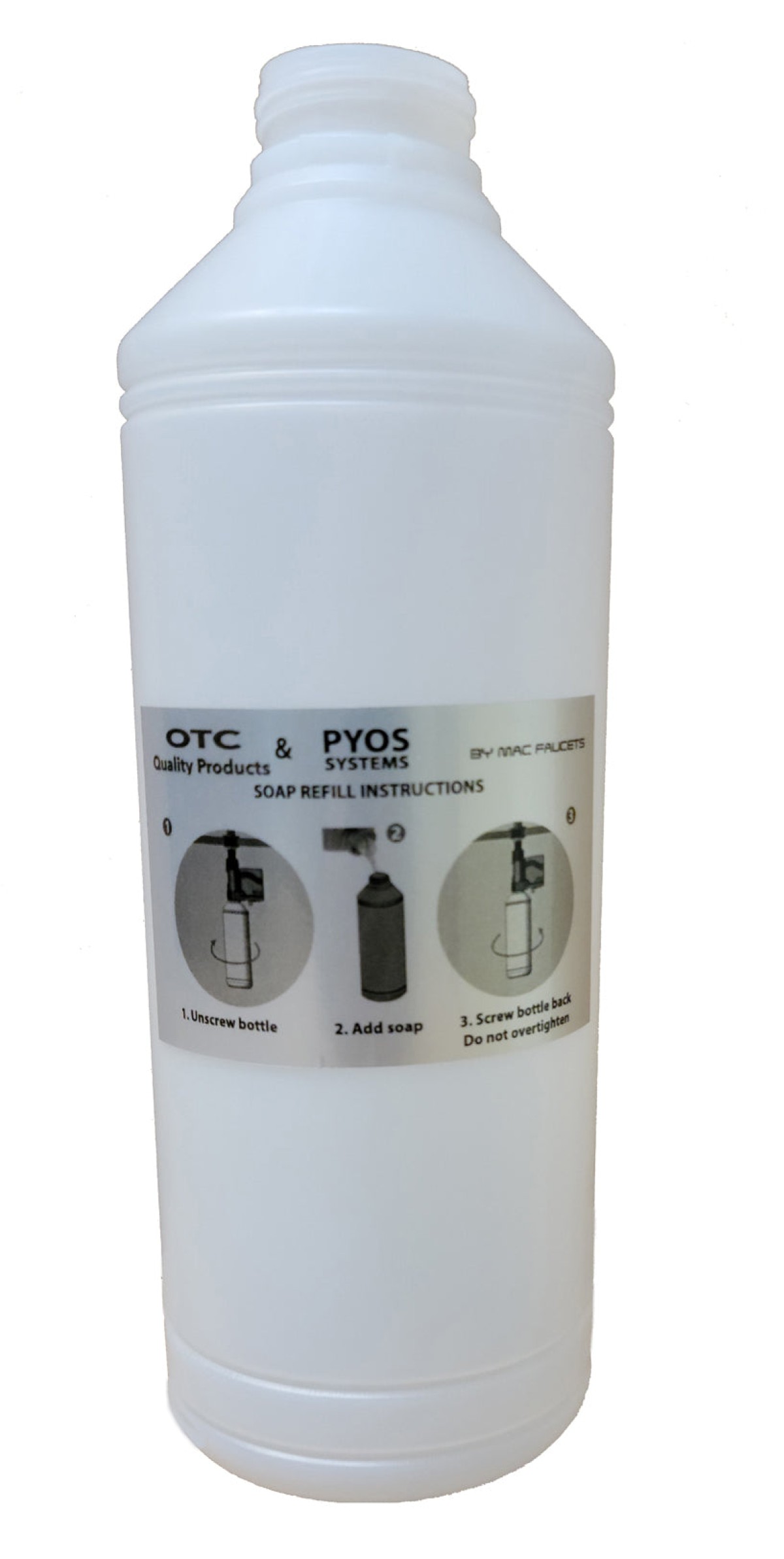 R-31080 Soap Bottle Replacement for the PYOS & OTC Soap Dispensers.