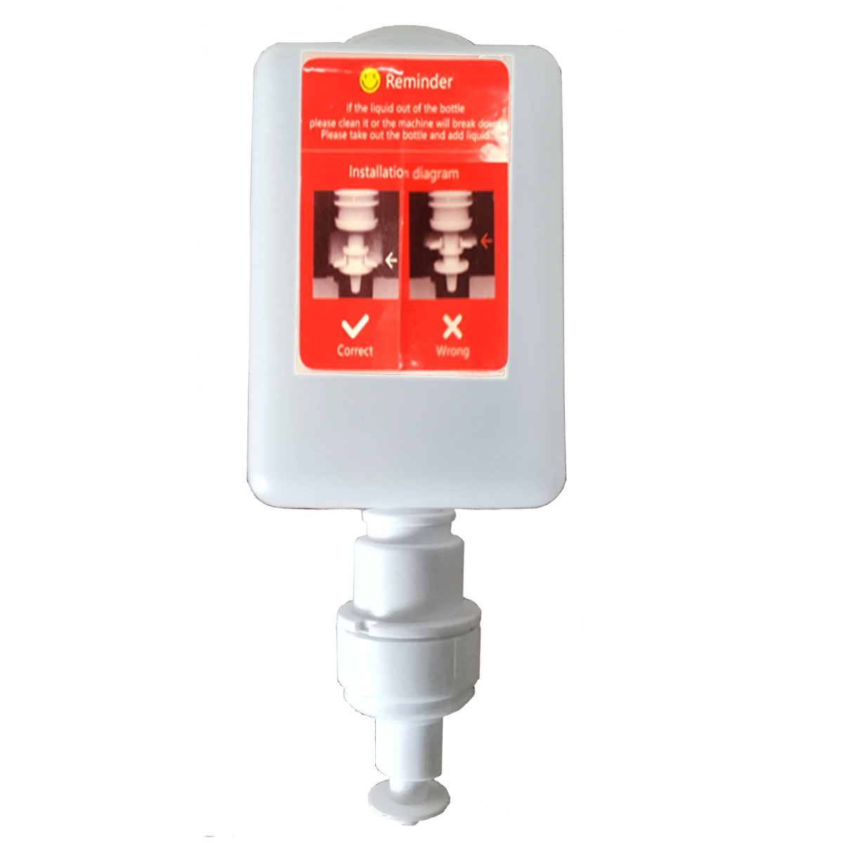 R-49023 Soap Pump with Bottle for ASD-23 FOAM SOAP