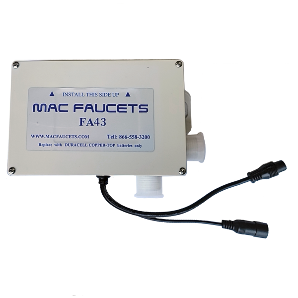 R-49043 Automator with Batteries & Pigtail Plug for A/C Adapter Connection for All FA43 Faucets