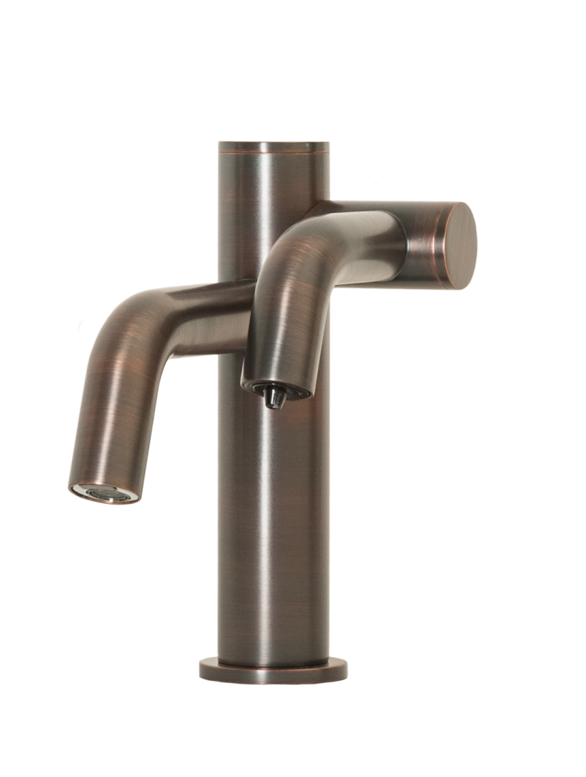 TiO-32 Two-in-One Automatic Faucet and Automatic Soap Dispenser with 32oz Bottle in Venetian Bronze