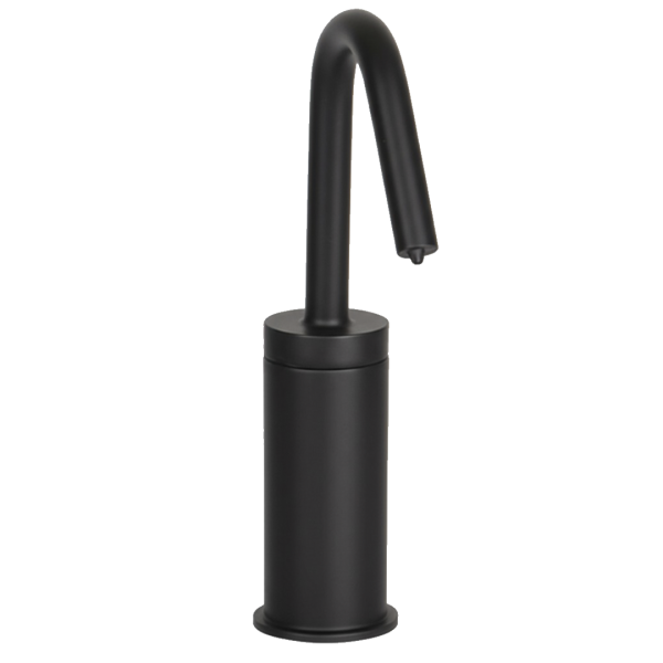 PYOS-1405 Electronic Soap Dispenser for Vessel Sinks in Matte Black