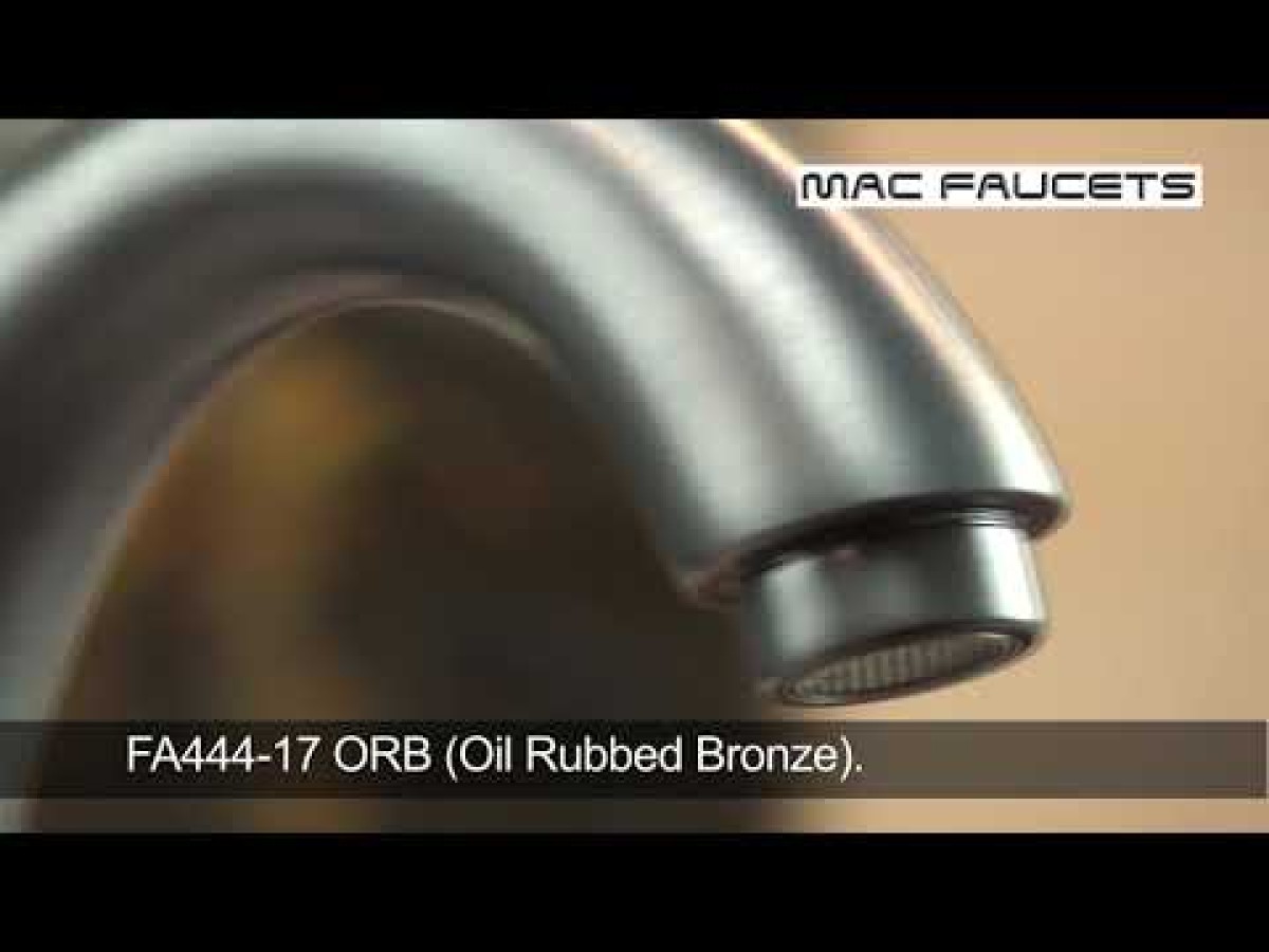 FA444-17 MAC's NEWEST Touch-Free Faucet