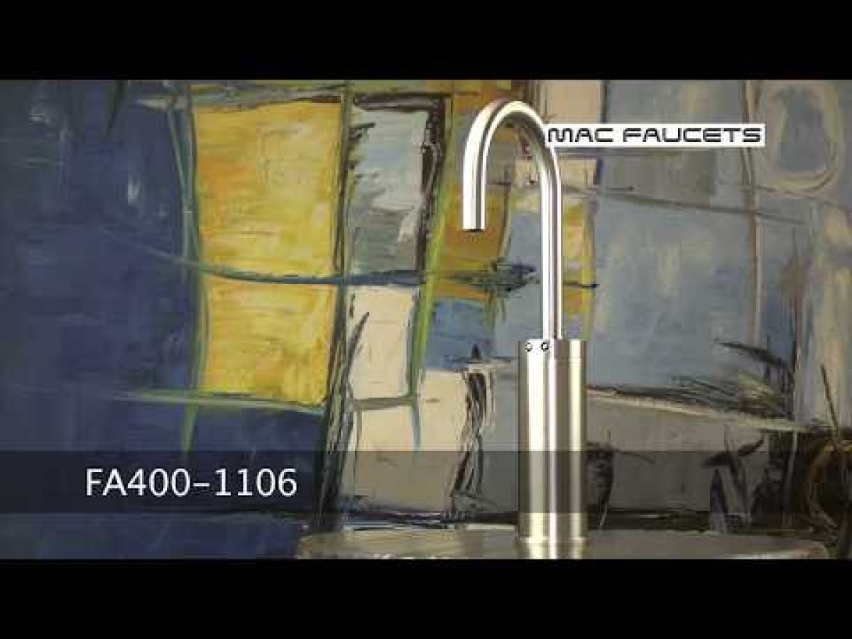 FA400-1106 Hands Free Automatic Faucet for 6 Inch Vessel Sink in Matte Black