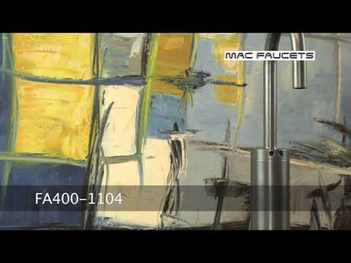 FA400-1104 Hands Free Automatic Faucet for 4 Inch Vessel Sink in Matte Black