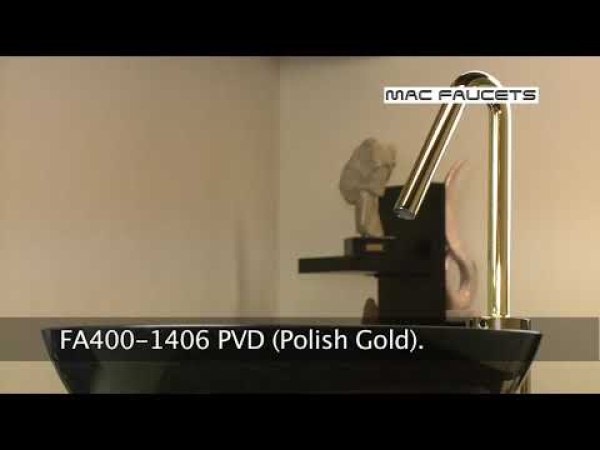 FA400-1406 Hands Free Automatic Faucet for 6 Inch Vessel Sink in Matte Black