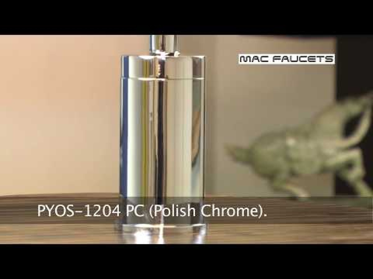 PYOS-1204 Automatic Soap Dispenser for Vessel Sinks in Matte Black
