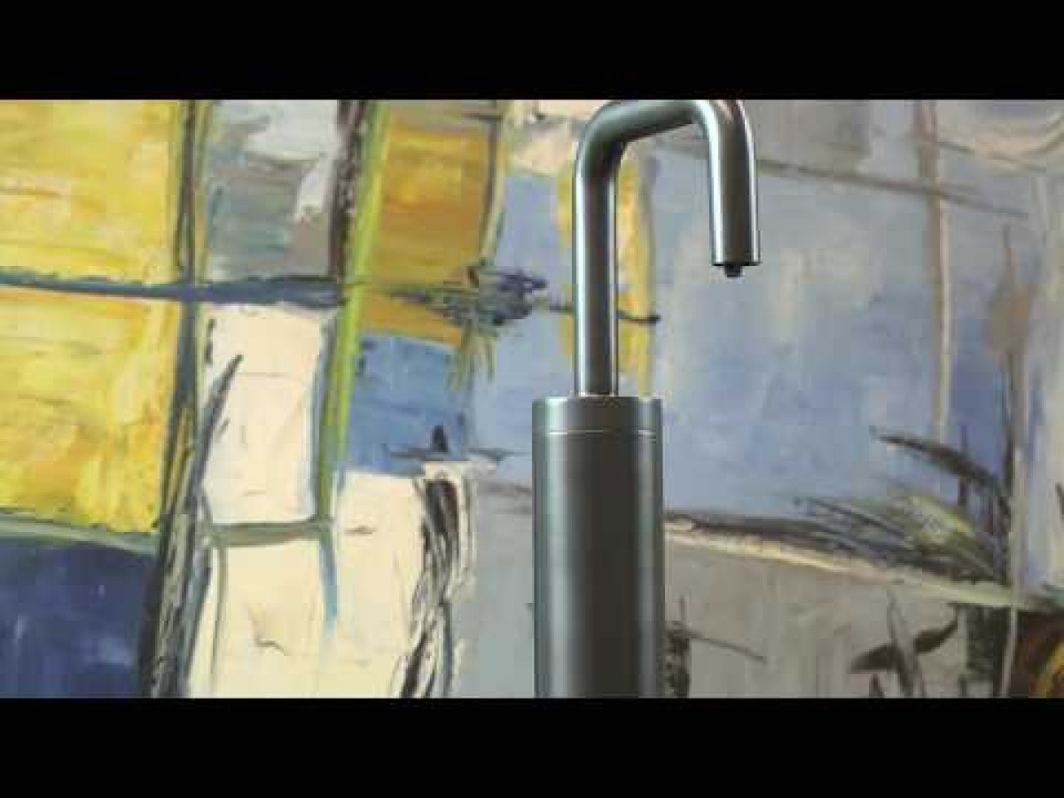 PYOS-1205 Automatic Soap Dispenser for Vessel Sinks in Matte Black